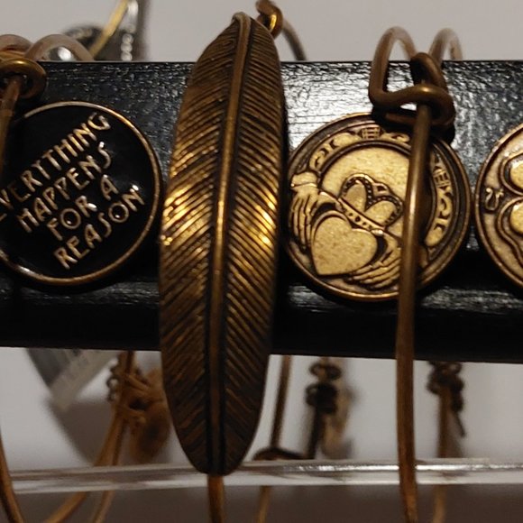 MAKE AN OFFER OR TRADE~ALEX AND ANI BRACELETS! BRONZE AND GOLD TONE BUNDLE! - Picture 6 of 8